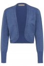 CULTURE ANNEMARIE SCALLOP BOLERO TRUE NAVY MELA