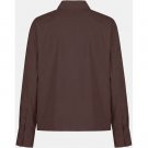 Isay Sigga Shirt Jacket Dark Brown