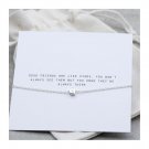 Faith Silverarmband liten stjärna