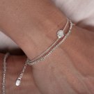 Faith Silverarmband Snäcka