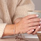 Faith Armband Stelt med Kärleksknut Silver