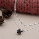 Faith Halsband Kotte Silver