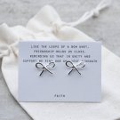 Faith Örhänge liten Rosett