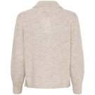 Isay Anna Colar Cardigan Smokey