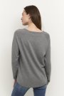 Culture Annemarie Solid Jumper Mid Grey Melange