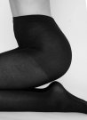 Swedish Stockings Stina Premium Organic Cotton Tights Black