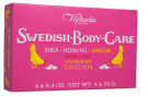 Victoria Soap Honung-Lingon 4x70g Swedish Body Care Shea