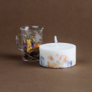 The Munio Soy Wax Mini Candle Wildflowers with rose 220ml