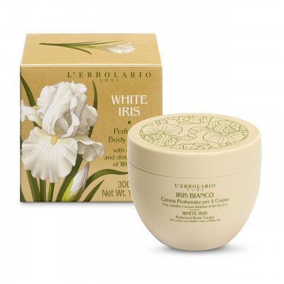 L'Erbolario Kroppskräm Vit Iris 300ml