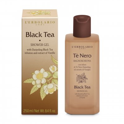 L'Erbolario Duschkräm Svart Te 300ml