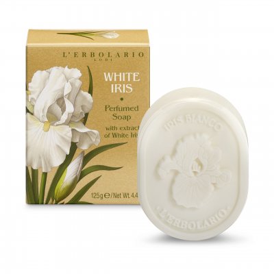 L'Erbolario Tvål Vit Iris 125g