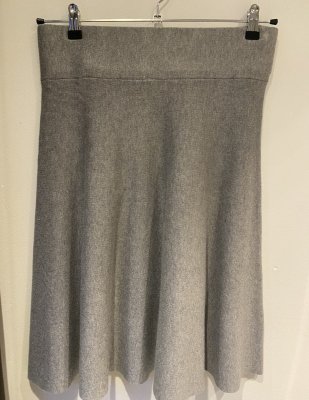 Culture Annemarie Skirt Light Grey Melange