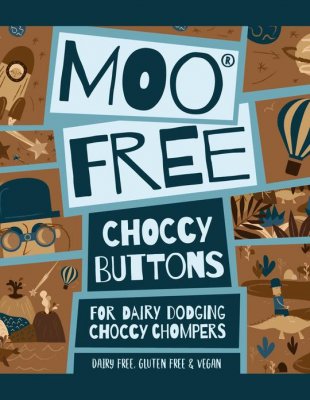 Moofree Choccy Buttons 25g, EKO