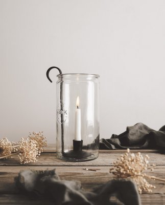 Våges Lykta Med Glas