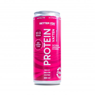 Better You Proteinvatten Hallon 330ml