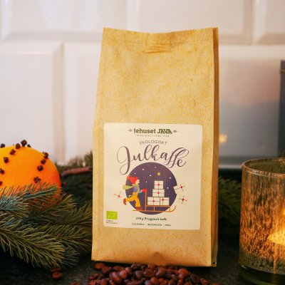 tehuset JAVA Julkaffe Mörkrost Brygg  EKO 250g