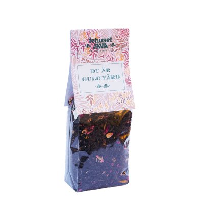 tehuset JAVA Du är Guld Värd - Earl Grey Rosé 100g