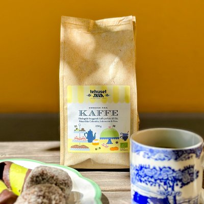 tehuset JAVA Swedish Fika Ekologiskt Bryggmalet Kaffe 250g