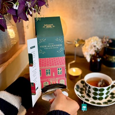 tehuset JAVA Tekalender 24 tepåsar