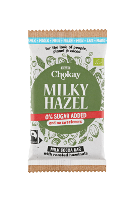 Chokay Bio Bar Milky Hazel 70g