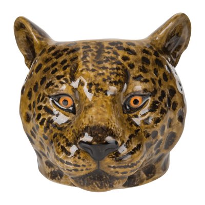 Quail Ceramics Leopard Face Egg Cup