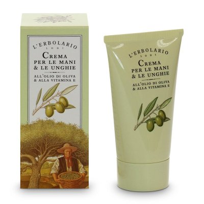 L'Erbolario Hand och nagelkräm olivolja och vitamin E, 75 ml