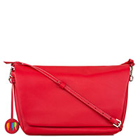 mywalit Bruges Flapover Cross Body Red