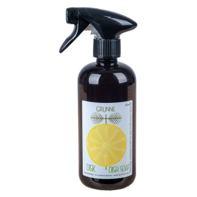 Grunne Diskmedel Lemon Spray 0,5 liter