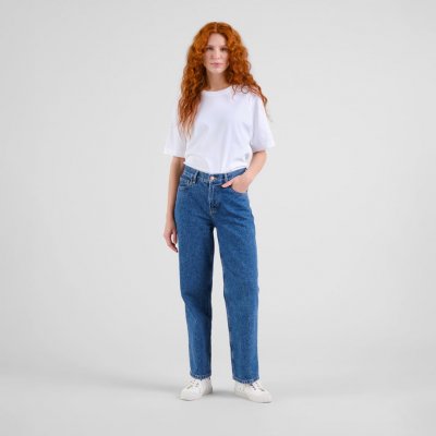 Dedicated Denim Pants Essen Straight Mid Blue