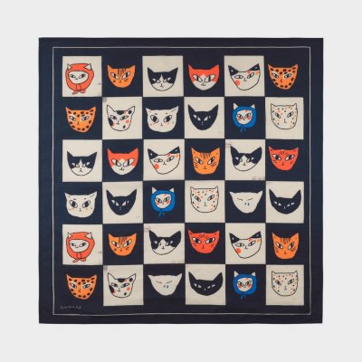 Dedicated Scarf Kullavik Cat Bingo Black