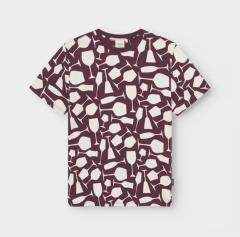 Dedicated T-Shirt Stockholm Wine Cups Fig Red