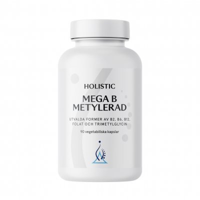 Holistic Mega B Metylerad 90 kapslar