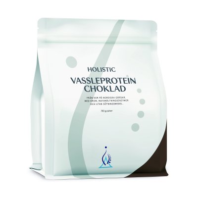 Holistic Vassleprotein Choklad zippåse 750g