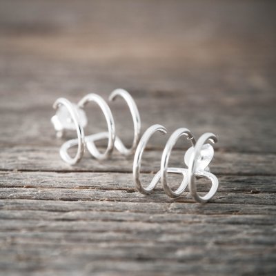 Faith Örhängen 3 i 1 Silver