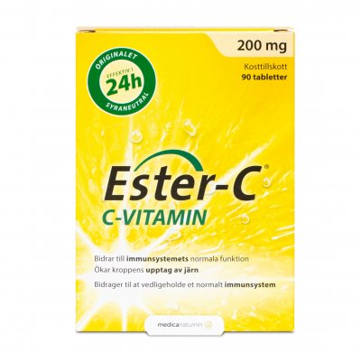 ESTER-C 200mg  90 tabletter