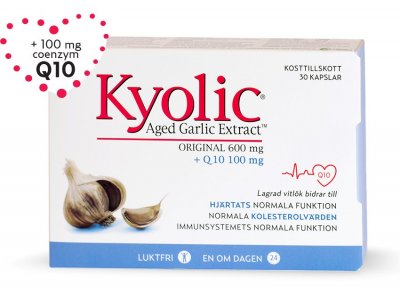 Kyolic Original 600mg + Q10 100mg, 30k