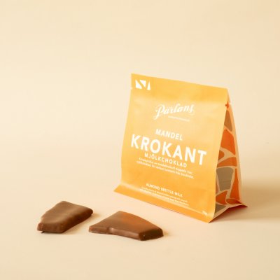 Pärlans Konfektyr Brittle Bag Almond Milk 70g