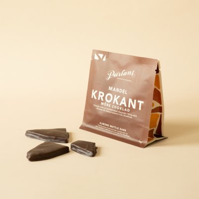 Pärlans Konfektyr Brittle Bag Almond Dark 70g