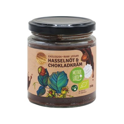Mother Earth Hasselnöt & Chokladkräm 210g