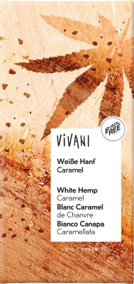 Vivani Vit Choklad Hampa & Kola 80g