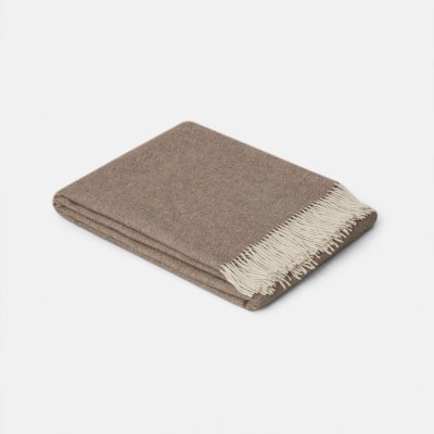 Stackelbergs Recycled Lamswool Blanket Beige