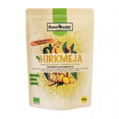 Rawpowder Gurkmeja High Curcumin 500g