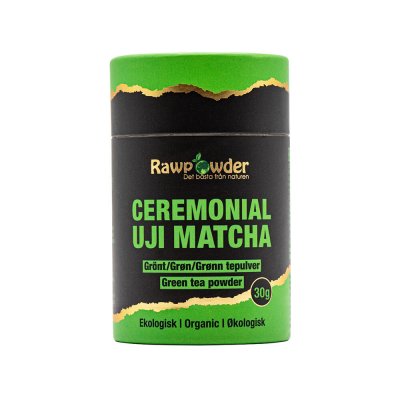 Rawpowder Matcha Te UJI Ceremoniell 30g