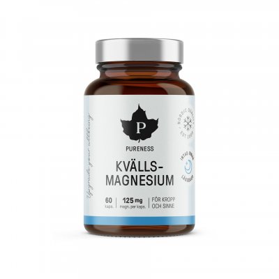 Pureness Kvällsmagnesium 60 kapslar