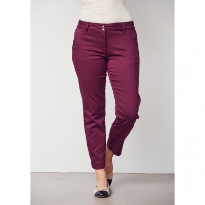 Isay Chino Pant Wine