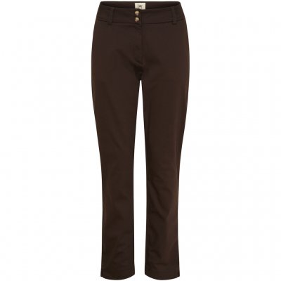 Isay Chino Pant Dark Brown Long