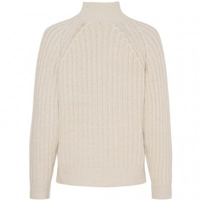 Isay Gwen Highneck Pullover Broken White