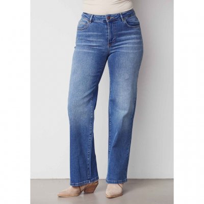 Isay Bologna Classic Jeans Mid Denim