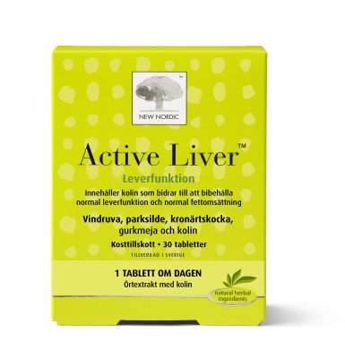 New Nordic Active Liver 30 kaps