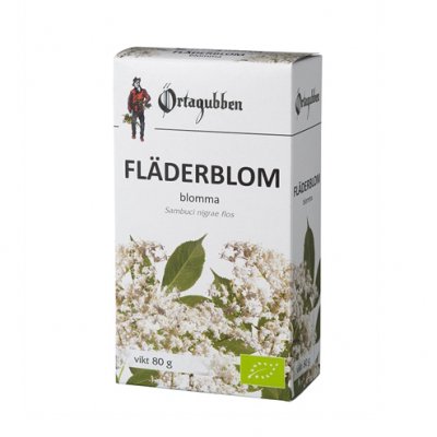 Örtagubben Fläderblom Blomma 80g